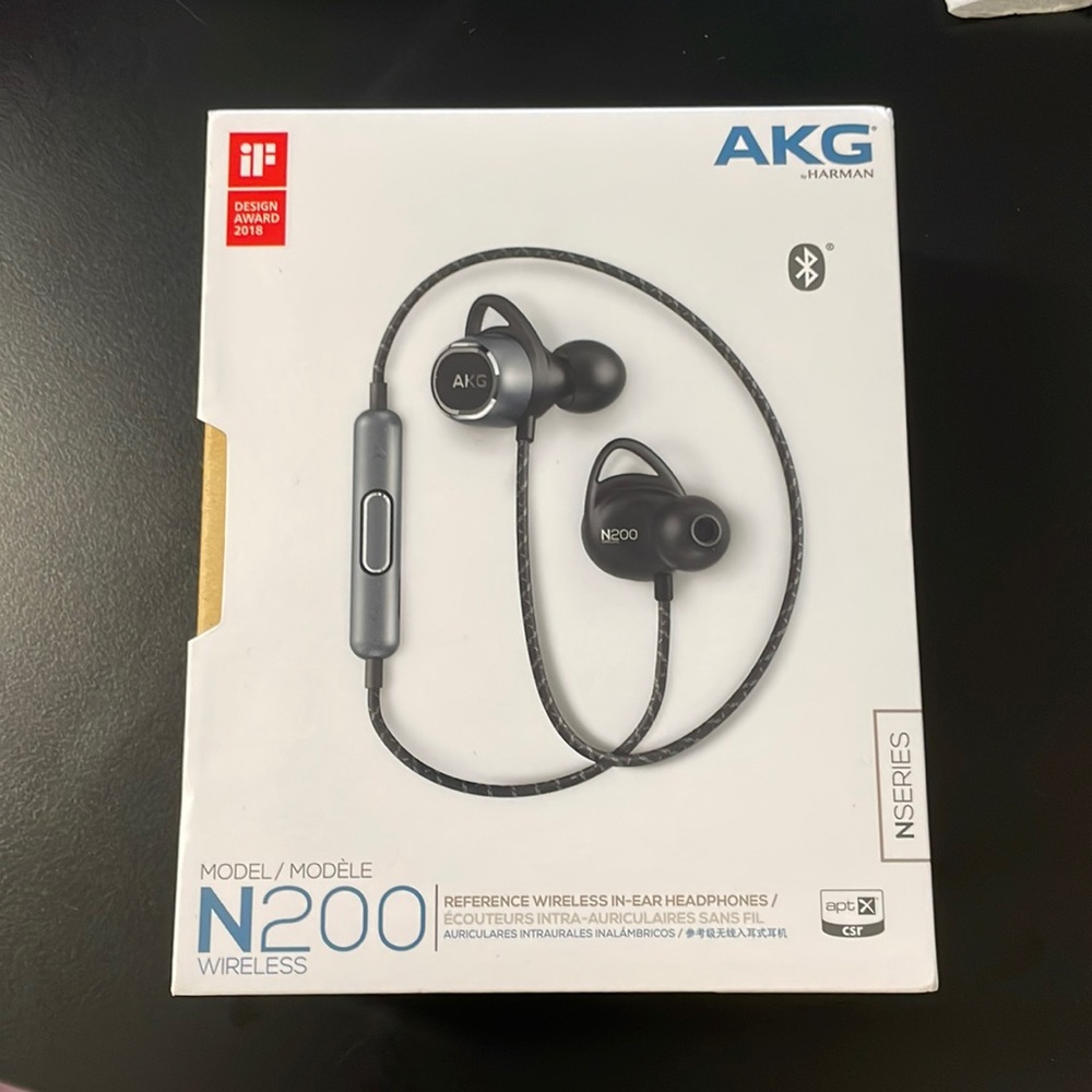 AKG by Harmon wireless in-ear headphones